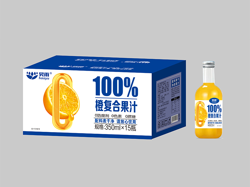 百分百橙復合果汁350ml